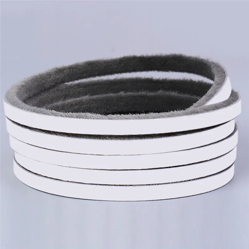

Household Door And Window Sealing Strip 5 Meters Practical Self Adhesive Windproof Used For Sound Insulation Strip Gasket