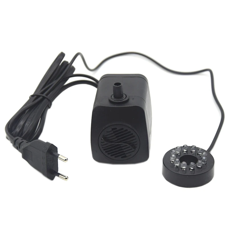 Погружной водяной насос 10 Вт AC 220 В 240 в 110 вилка европейского и американского