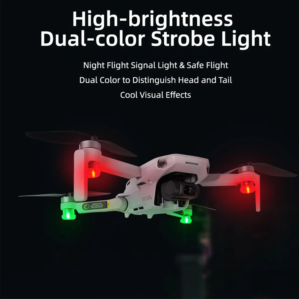 

DJI FPV Flash Strobe Lamp Night Flight Light For DJI Mavic Air 2S Mavic Mini 2 Drone Accessories Night Navigation Warning Lights