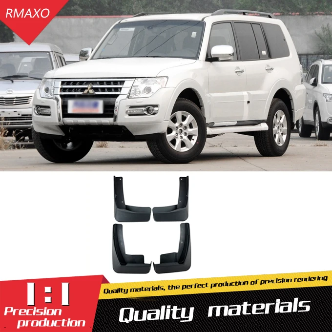 Брызговики передние и задние для Toyota Pajero 2007 2019|Грязезащита| |