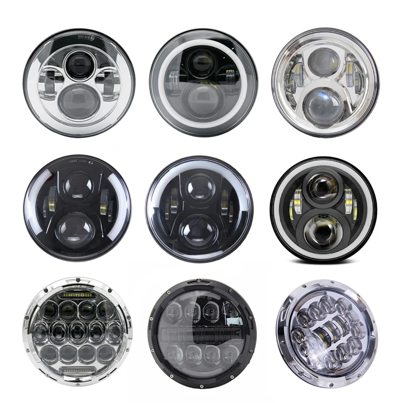 Фасветильник дальнего света светодиодные 7 дюймов 2 шт. H4 | Автомобили и мотоциклы