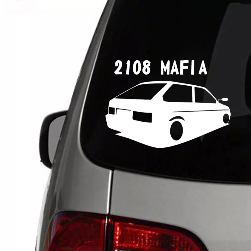 CK3206# наклейки на авто ВАЗ 2108 MAFIA водонепроницаемые машину наклейка для