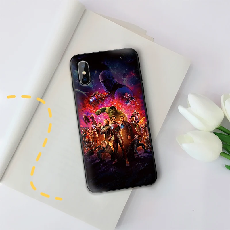 Мягкий ТПУ силиконовый для Xiaomi mi 8 A2 LITE 6X X 2S 3 F1 9 CC9E CC9 SE 9T A3 PRO Thor Marvel Avengers | Мобильные