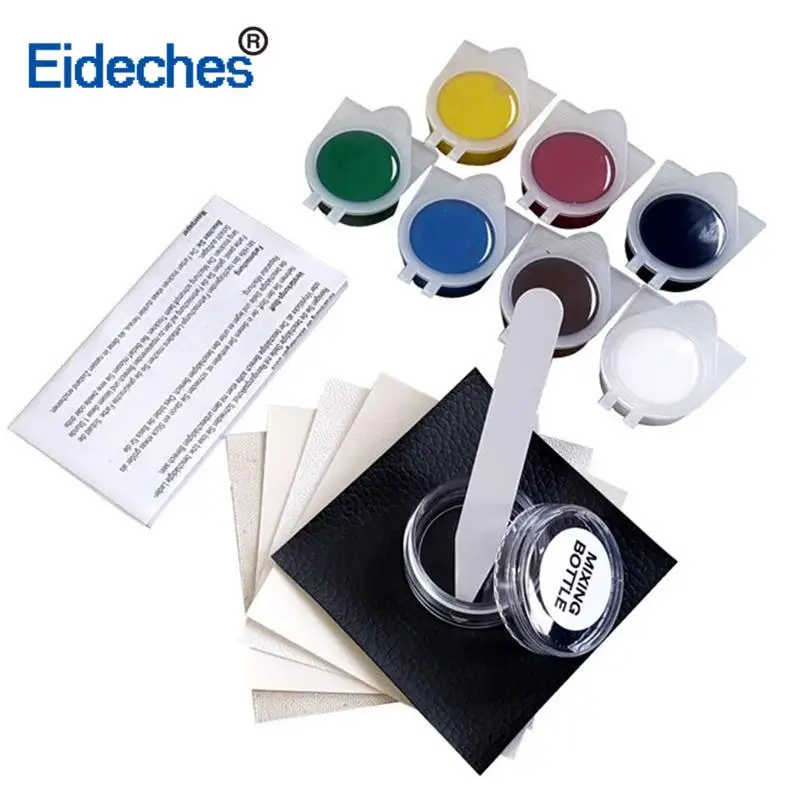 Набор для ремонта жидкой кожи 7 цветов s авто на сиденье в машину диван пальто