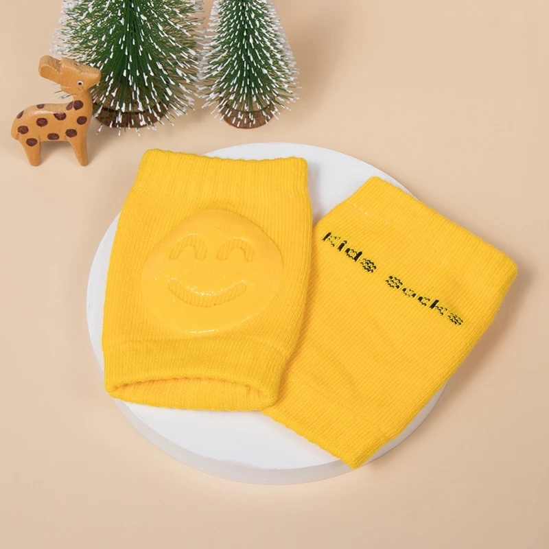 Детские Нескользящие наколенники для ползания из чистого хлопка Протектор