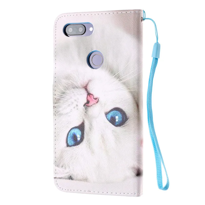 COOLY кожаный чехол с кошкой для Xiaomi Mi 8 Lite 9T Pro задняя крышка на Xiomi A1 A2 5X 6X бумажник