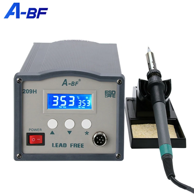 

A-BF Soldering Station 209H High Frequency Industrial 250W Digital Rework Tool Kit 220V BGA ESD Lead Free Welding Station