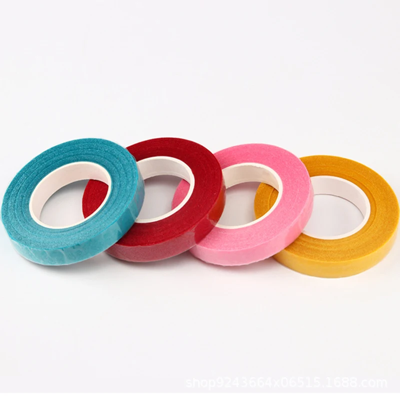 30 Yard 12MM Florist Floral Stem Tape Corsages Buttonhole Artificial Flower Stamen Wrap DIY Craft Accessories 1 Roll