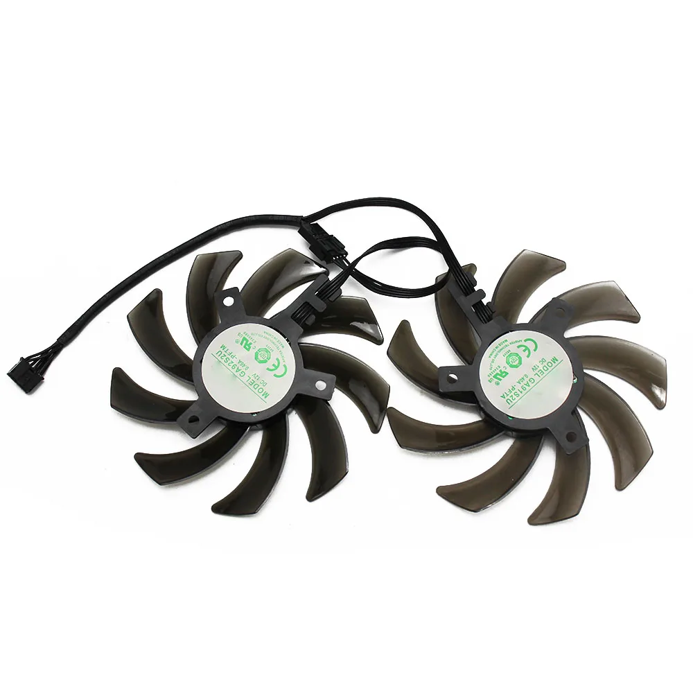 Новый 85 мм 4Pin кулер для установки в модель GA91S2U нее GeForce GTX 1070 Ti 1060 1080 GTX1060|Кулеры и