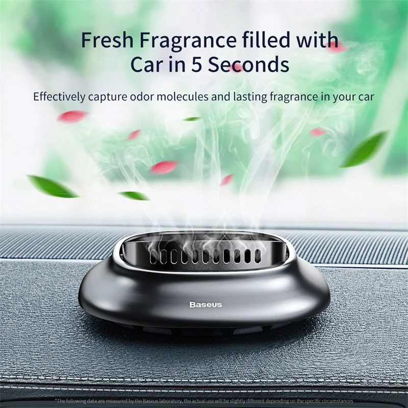 

Baseus Alloy Car Air Freshener Car Flavor Styling Air Vent Perfume Parfum Flavoring for Auto Interior Solid Diffuser Air Freshen