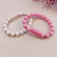 bracelet data cable is portable and suitable android type c charging fast iphone charging cable creative beads girl