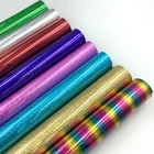 Волшебный Цвет пленка с надписью голограмма теплопередача Винил ПЭТ Утюг на термопечати футболка Cricut пленка блестящая HTV DIY