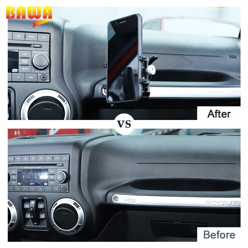 bawa universal car phone holder accessories car cell phone support interior parts support for mobile phone car free global shipping