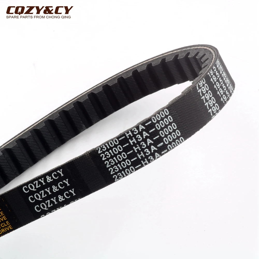 Ремень приводной для скутера 790 19 5 28 CVT SYM Euro MX Shark 125cc 150cc 1B01H3A01 23100 H3A 0000 163751040 детали