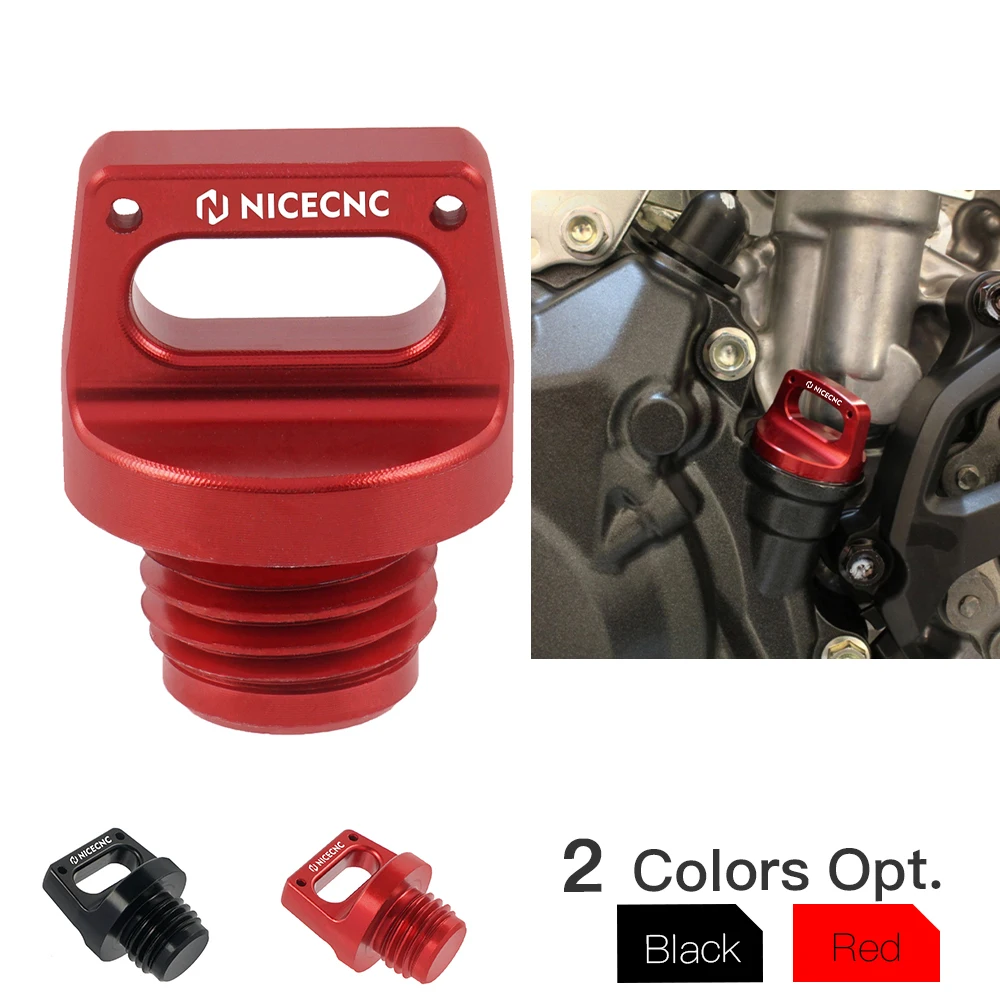 NICECNC масляный наполнитель крышка заглушки для Honda CRF250R CRF250RX CRF450R CRF450RX CRF450RWE CRF 250R 250RX