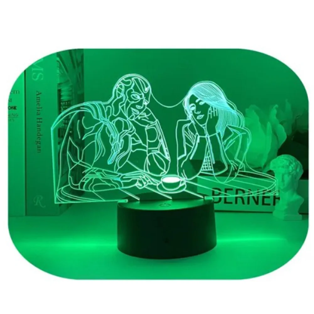 Светодиодный ночсветильник Scarlet Witch для детской спальни украшение японский