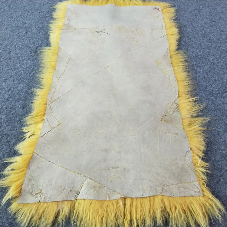 Длинный шерстяной ковер из монгольской овечьей шерсти одеяло натуральной
