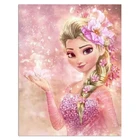 Алмазная живопись Принцесса из мультфильма Диснея, алмазная вышивка Холодное сердце, Эльза, алмазная живопись сделай сам, полный квадратныйкруглый Декор для дома, новинка