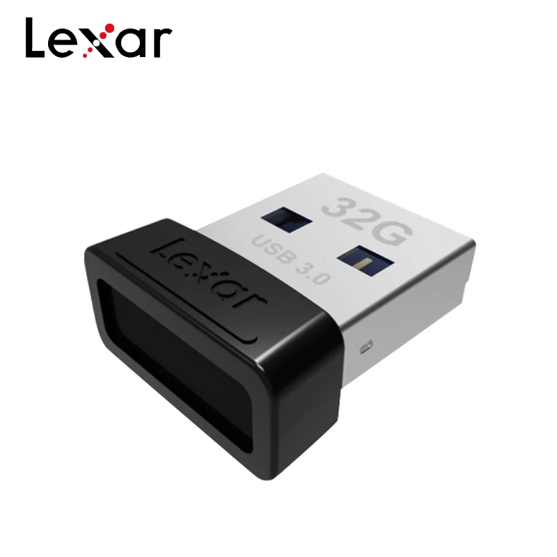 Lexar Jumpdrive S47 USB 3,0 флеш-накопитель 32 Гб 64 Гб 128 ГБ Мини U диск Макс 120 МБ/с. флеш-накопитель Флешка-Ключ U диск для ПК