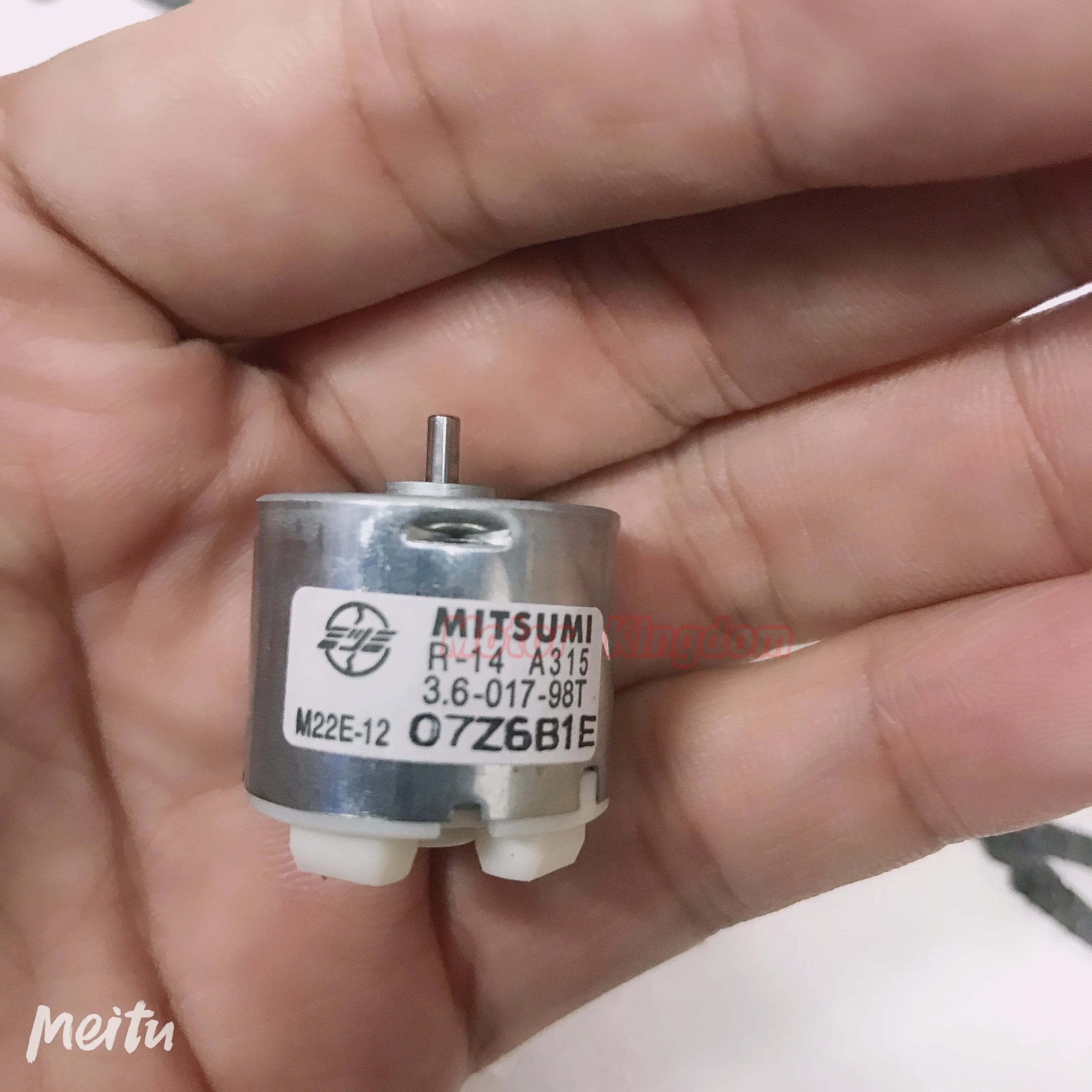 Устройство для тату машинки MITSUMI M22E 12 DC 310 3 7 6 в 15000 об/мин 22 мм полюсный ротор
