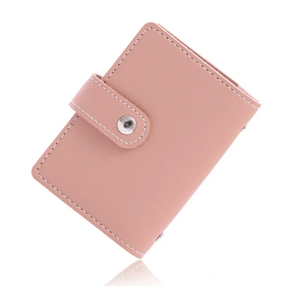

Fashion PU Leather Function 26 Bits Card Case Business Card Holder Credit Passport Card Bag ID Passport Card Wallet 2021