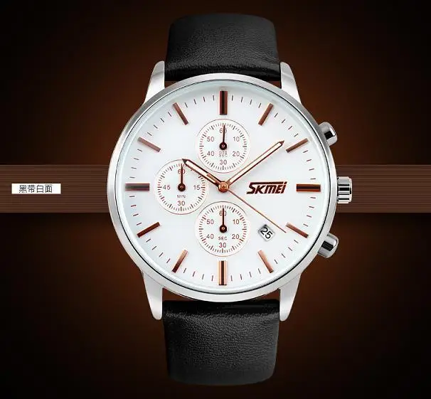 

SKMEI 9103 belt watch water business men's watch quartz watch