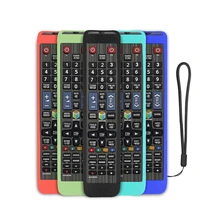 protective case tv removable remote control cover dustproof protector durable silicone soft luminous home for samsung aa59
