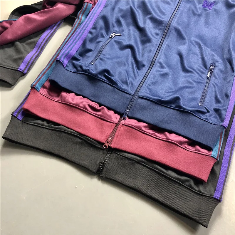 Мужские и женские куртки мужские куртка 19AW гладкая с вышивкой в виде