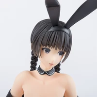 43cm anime uzuki momoko moon moon third gear action figure bunny girl hardware software pvc collection model dolls toys for gift