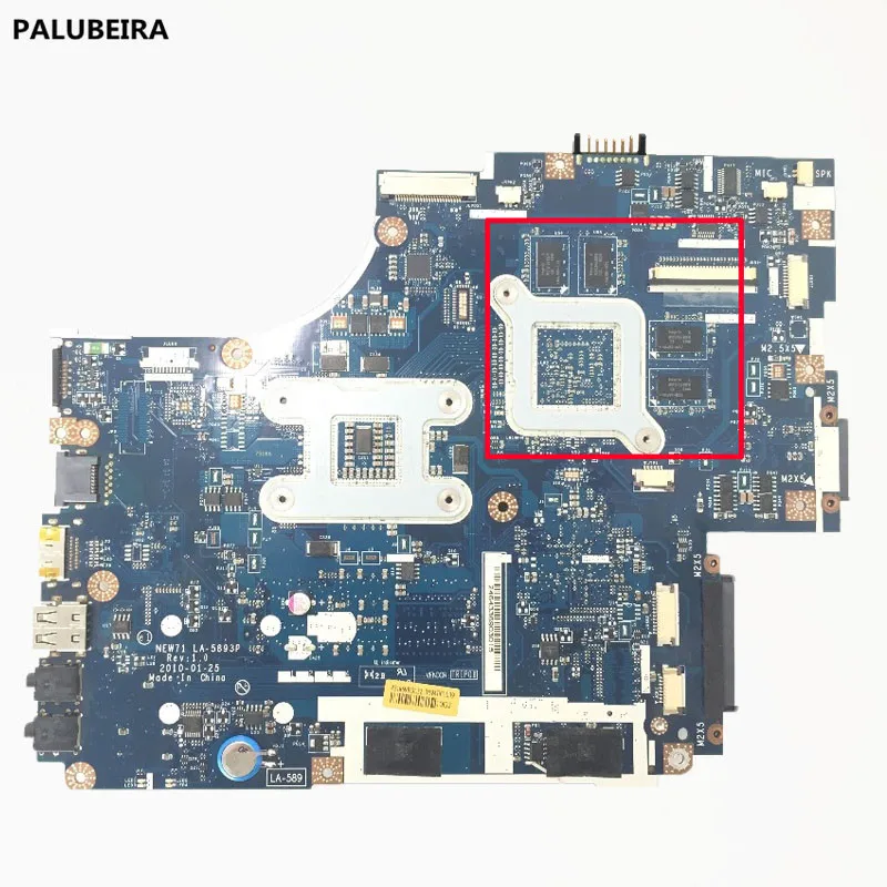 PALUBEIRA LA-5893P материнская плата для Acer 5742 LA-5893P материнская плата тест работы
