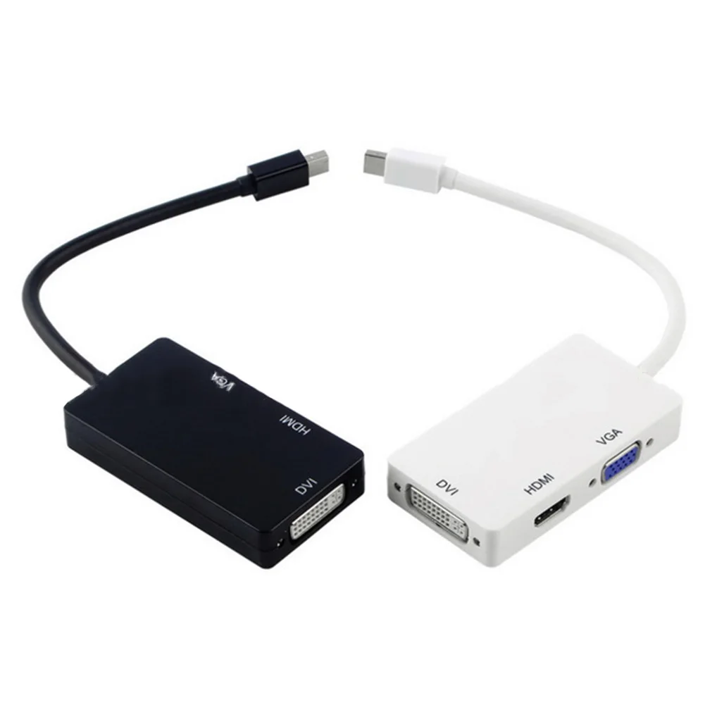 Кабель-адаптер с 2 портами DP Для HDMI/VGA/DV порт дисплея Thunderbolt для MAC Pro Air Mini |
