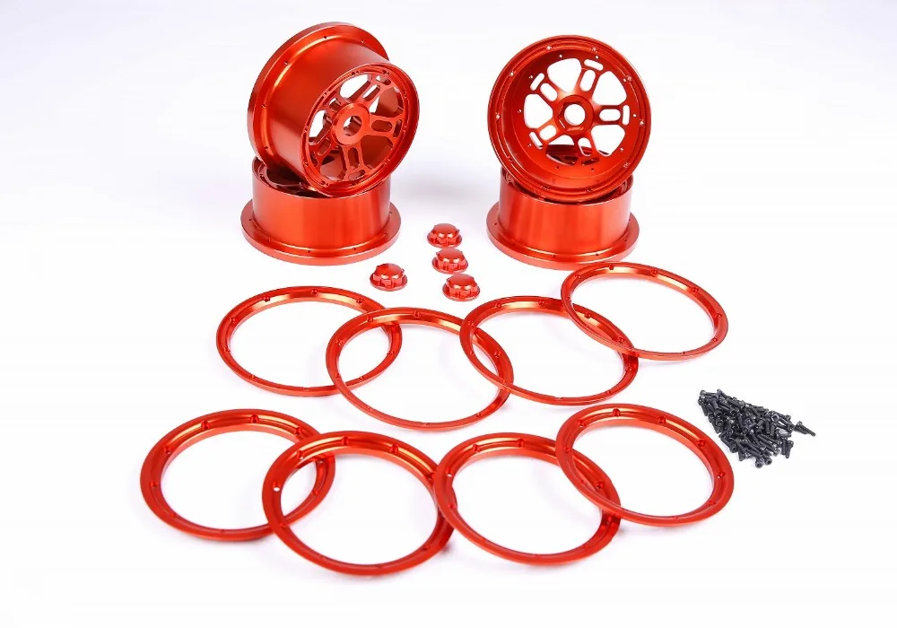 Набор ступиц колеса из сплава для 1/5 rovan LT LOSI 5IVE T KINGMOTOR X2 запчасти
