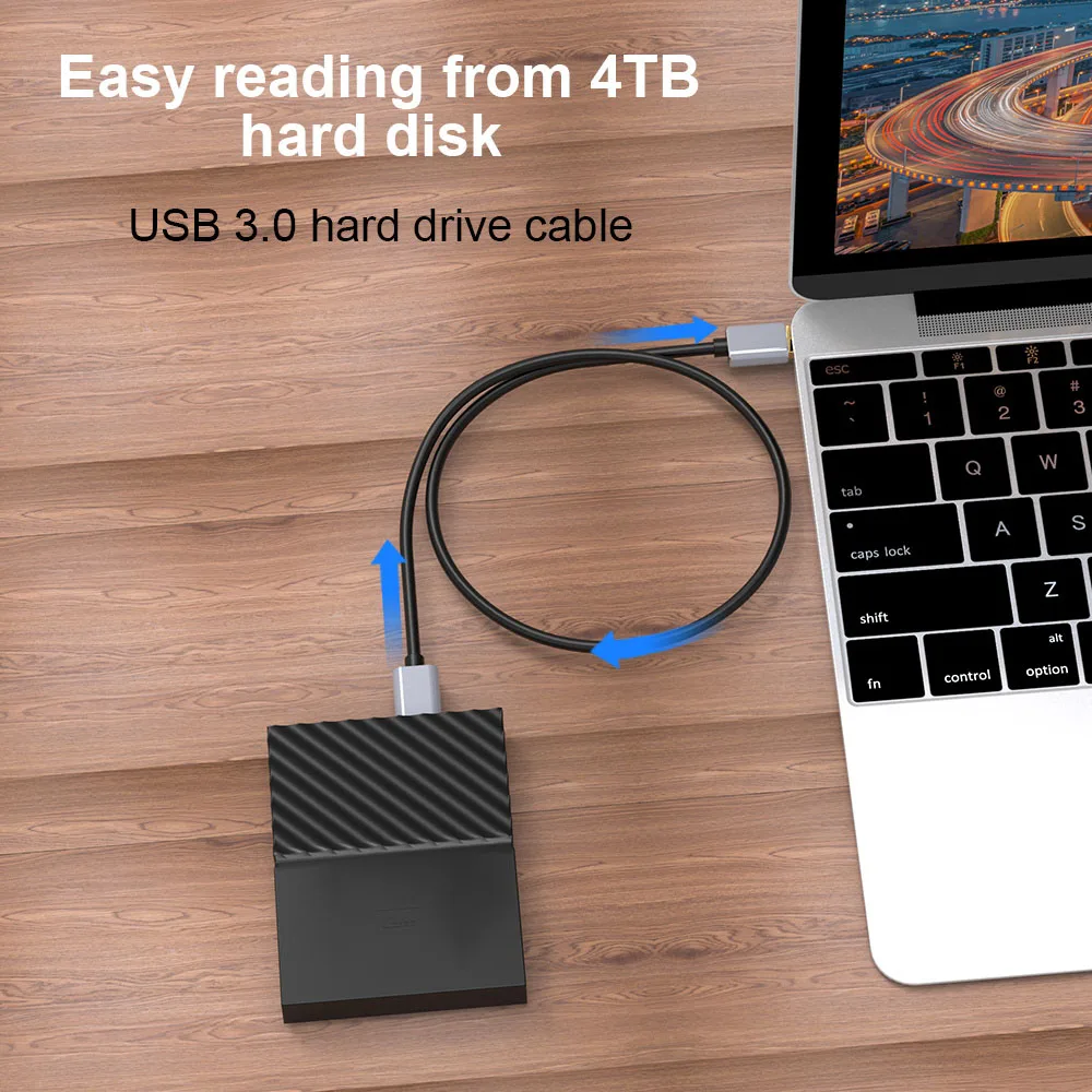 Кабель FSU USB 3 0 Micro B для жестких дисков кабель передачи данных и быстрой зарядки