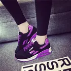 Открытые летние женские кроссовки Женская спортивная обувь женские кроссовки черные женские кроссовки фиолетовый корзина Femmes фитнес E-593