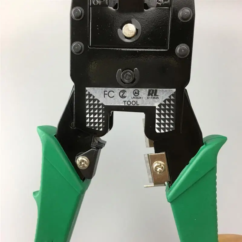 Трехцелевые сетевые плоскогубцы с кристальной головкой для сетевого кабеля