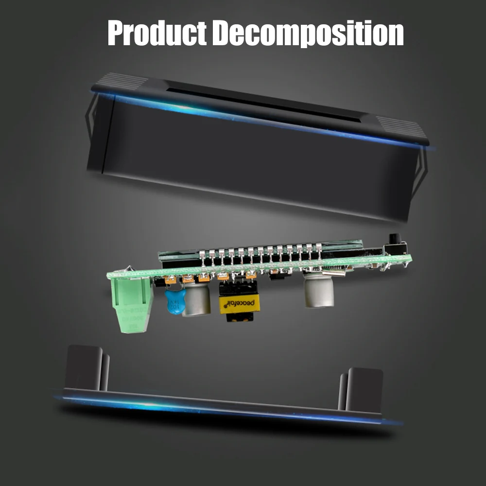 Цифровой измеритель переменного тока мощности вольтметр амперметр