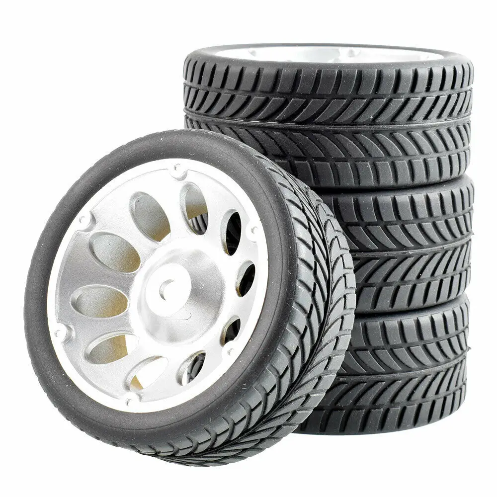RC Rim06-6085 Grip Tires &amp Wheel 4PCS For HSP HPI 1/10 1:10 On-Road Speed Car | Игрушки и хобби
