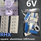 Светодиодная лампа для телевизора с ЖК-дисплеем, 3 в, 6 в, 3030 дюйма