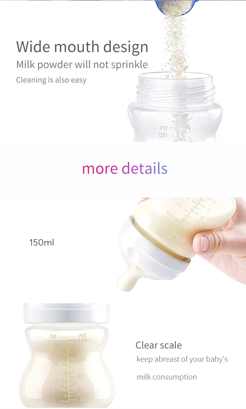 Matern'ella Бутылочка для кормления с силиконовой соской Natural Feeling от 2 месяцев 150 мл