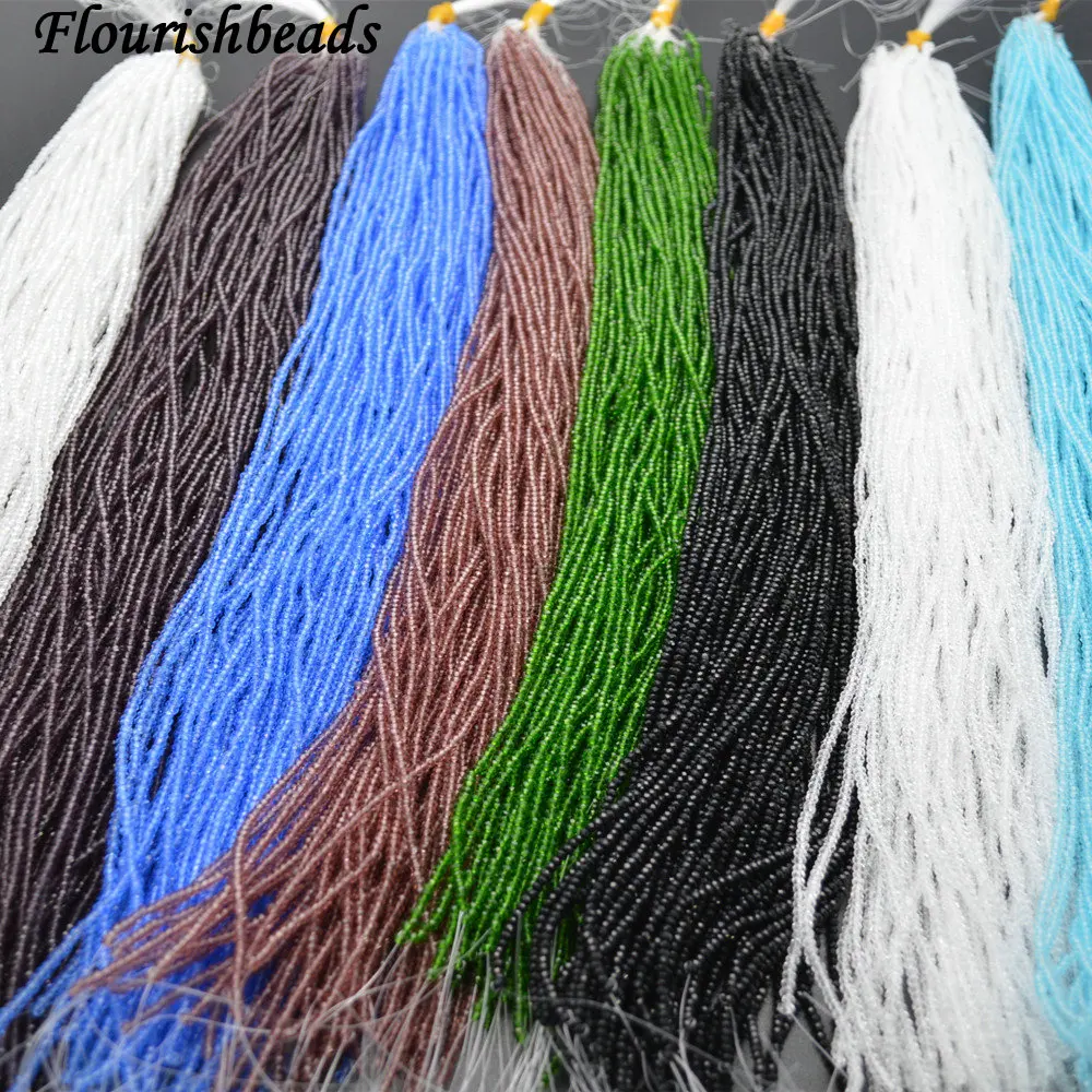 Различные цвета маленький 1 5x2 5 мм граненый стеклянный кристалл свободные бусины