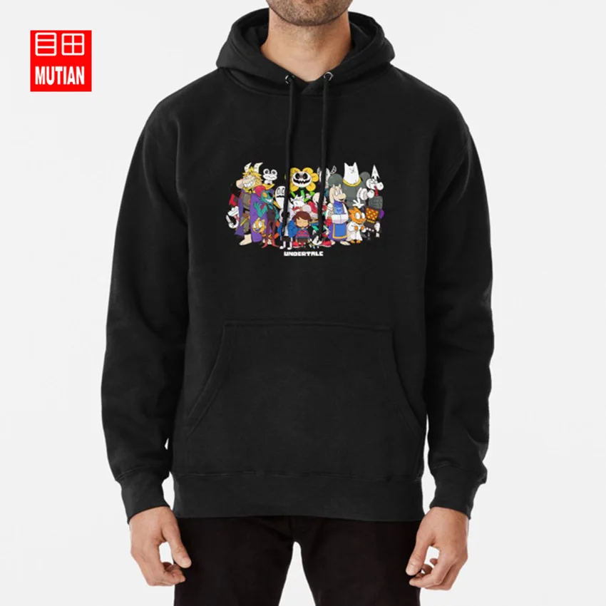 Undertale-толстовки с капюшоном для всех персонажей толстовки персонажами из игры