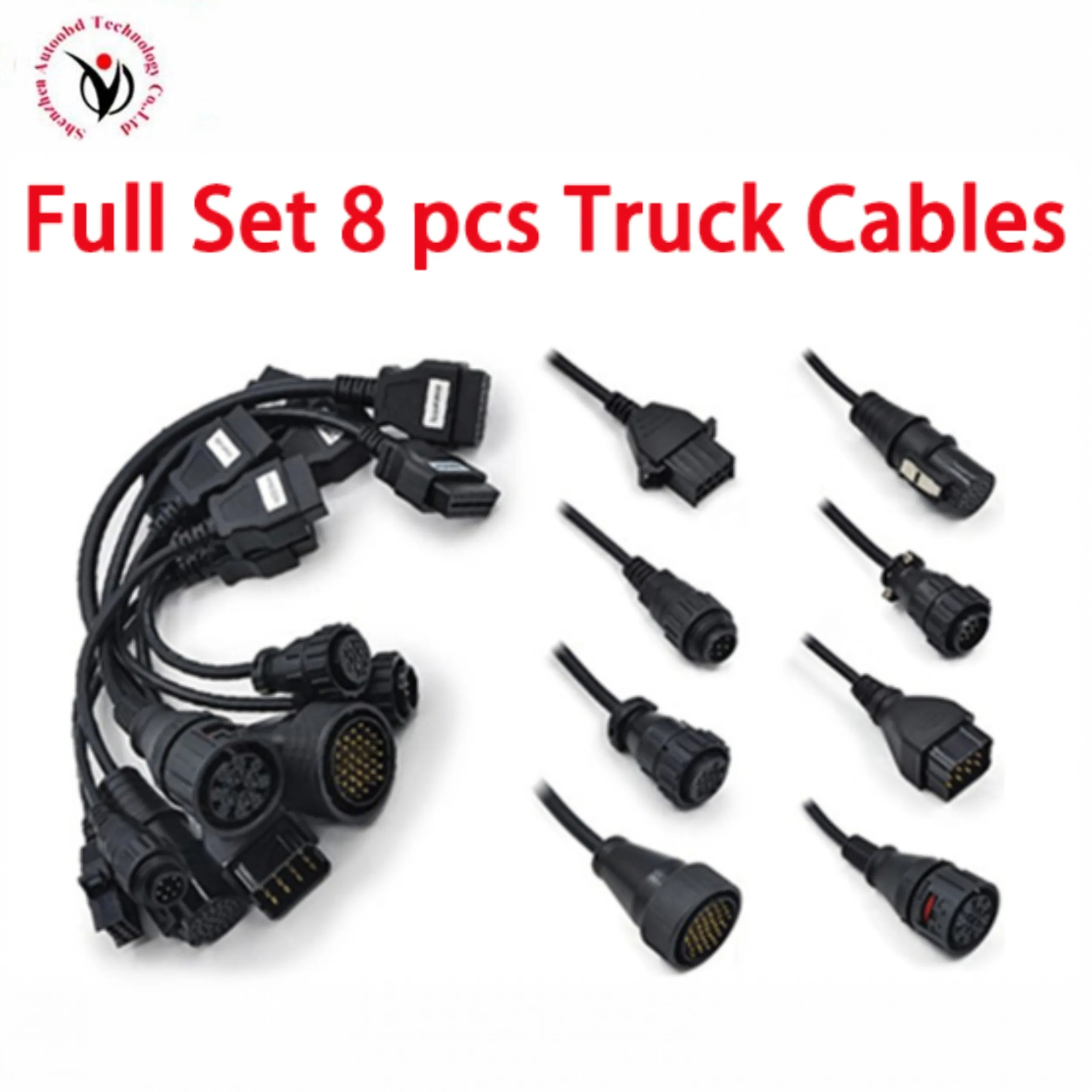 Адаптер для Диагностического Интерфейса автомобилей и грузовиков 8 шт. кабелей |