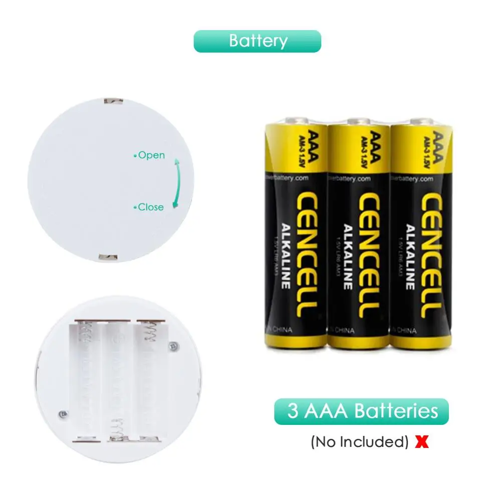 Светодиодный светильник для шкафа беспроводной RGB с сенсорным датчиком 12 цветов