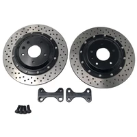 jekit 35522mm oversized brake rotors with center bell and adapters for bmw f20 320benz c200 rear stock brake calipers