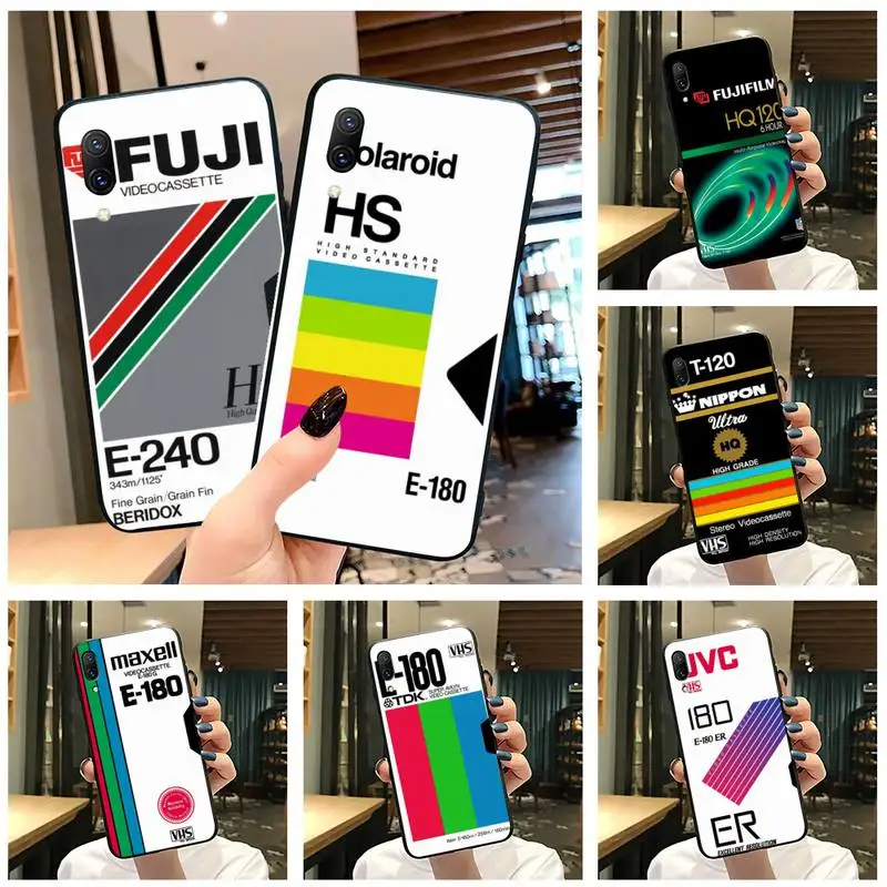 

Retro VHS tape vaporwave aesthetic Phone Case For Vivo Y91c Y17 Y51 Y67 Y55 Y7s Y81 Y19 Y97 Y93 V17 vivos5