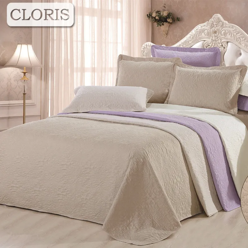 Удобное постельное белье CLORIS Размер 230x250 см наволочки 50x70 Чистый на кровать