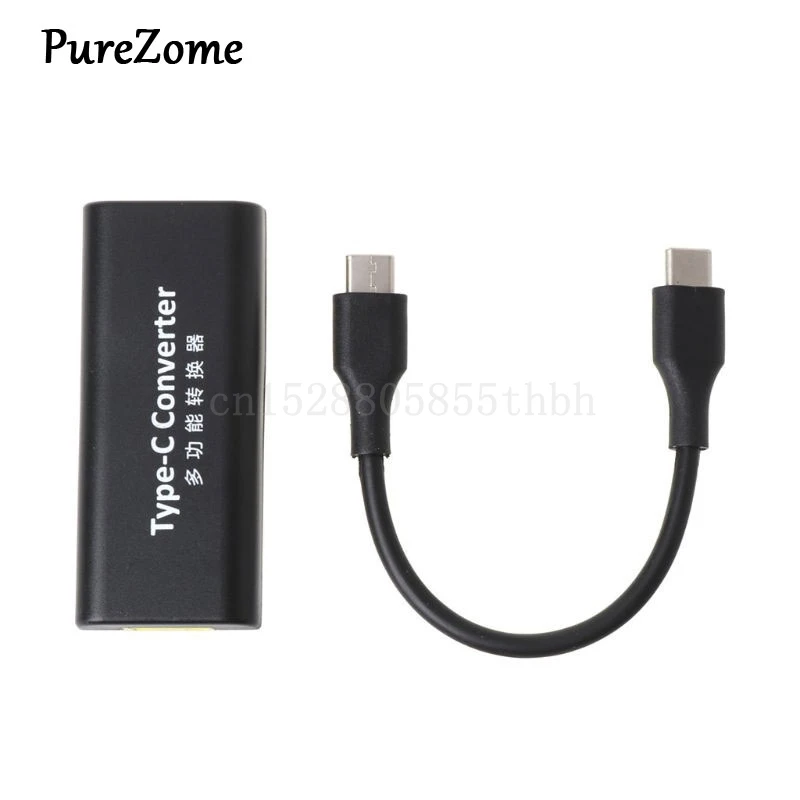 DC USB Type C Мужской зарядное устройство конвертер адаптер Разъем для Lenovo Dell Hp Asus