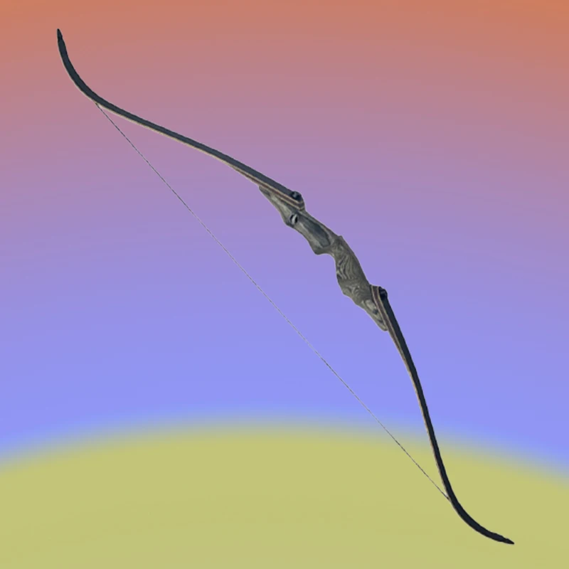 

60-Inch 30-55 Lbs Archery Recurve Bow Black Hunter Bow Laminated Limbs Right/Left Bow Outdoor Sports Hunting Accessories