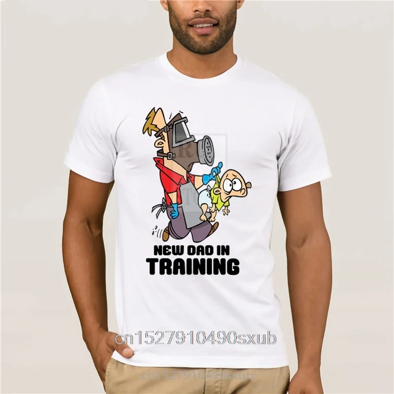 Мужские забавные крутые новые футболки папа подарки для малышей идеи Новые Топы