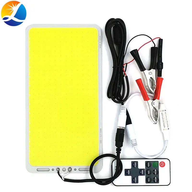 220*113 мм 100W 12V Светодиодный светильник COB Панель с Диммер дистанционный Управление